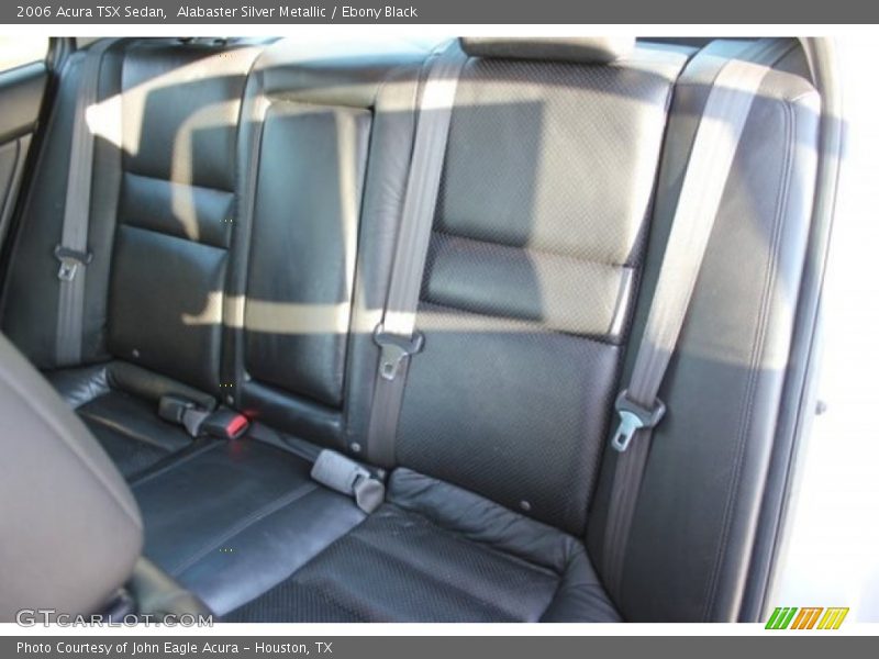 Alabaster Silver Metallic / Ebony Black 2006 Acura TSX Sedan