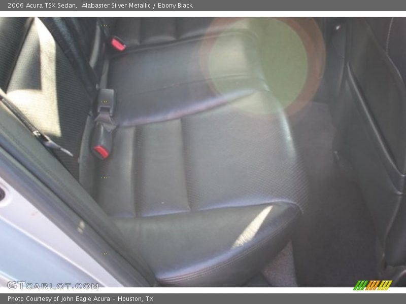 Alabaster Silver Metallic / Ebony Black 2006 Acura TSX Sedan
