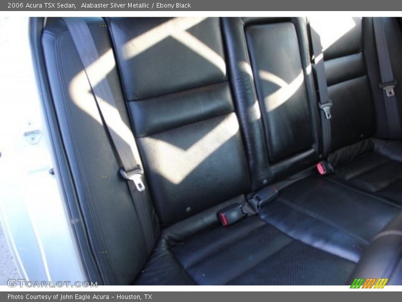 Alabaster Silver Metallic / Ebony Black 2006 Acura TSX Sedan