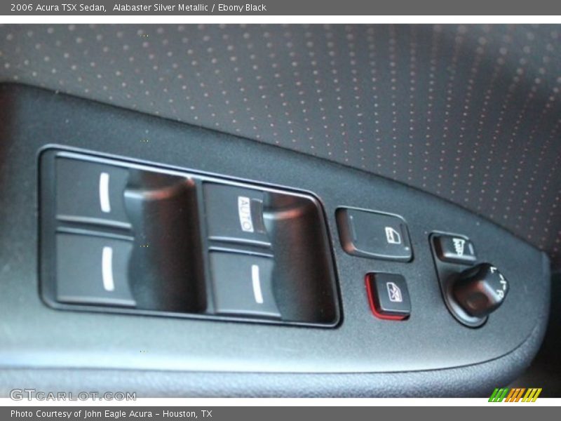 Alabaster Silver Metallic / Ebony Black 2006 Acura TSX Sedan