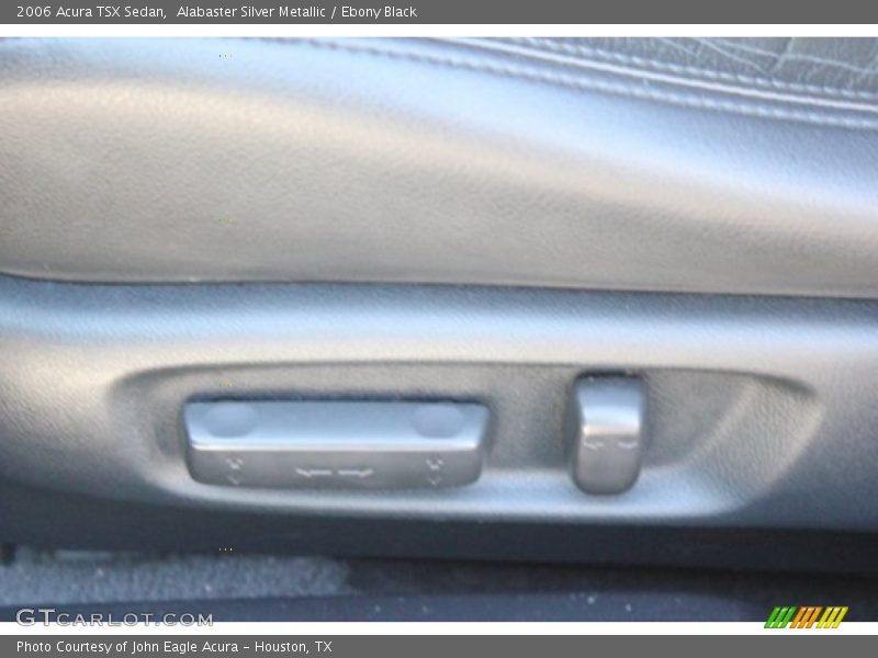 Alabaster Silver Metallic / Ebony Black 2006 Acura TSX Sedan