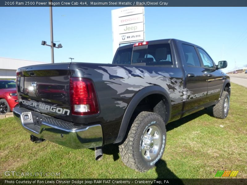 Maximum Steel Metallic / Black/Diesel Gray 2016 Ram 2500 Power Wagon Crew Cab 4x4