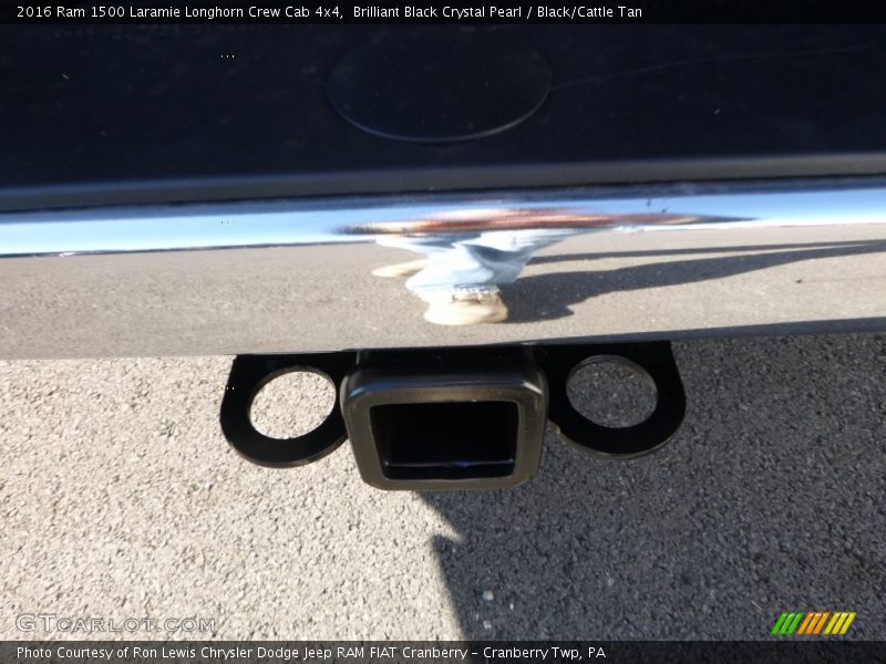 Brilliant Black Crystal Pearl / Black/Cattle Tan 2016 Ram 1500 Laramie Longhorn Crew Cab 4x4