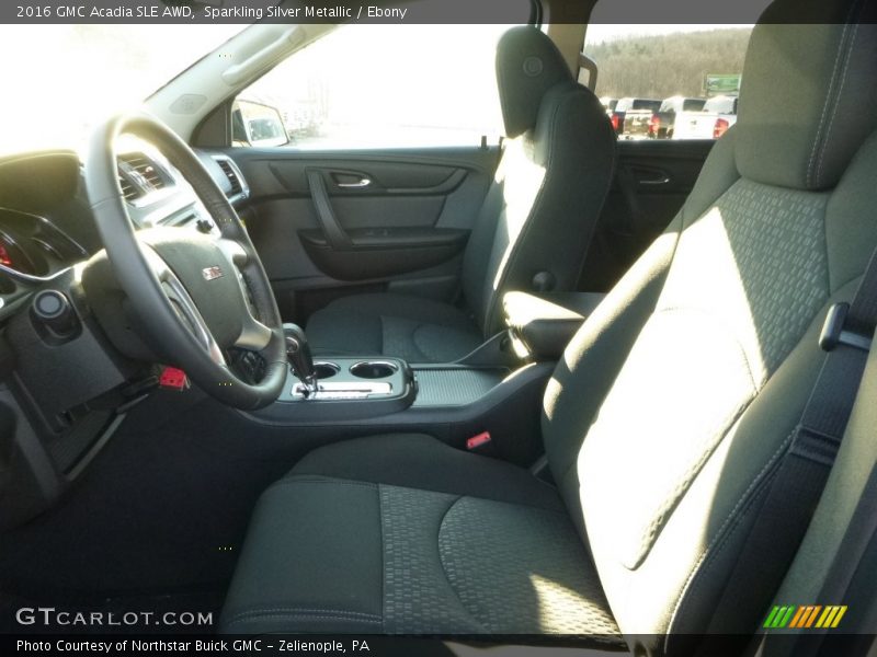 Sparkling Silver Metallic / Ebony 2016 GMC Acadia SLE AWD