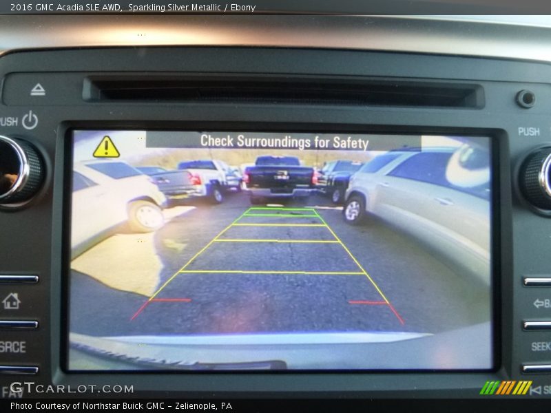 Sparkling Silver Metallic / Ebony 2016 GMC Acadia SLE AWD