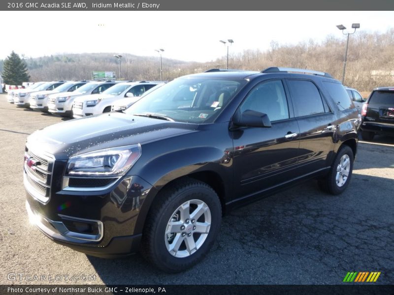 Iridium Metallic / Ebony 2016 GMC Acadia SLE AWD