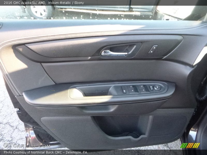 Iridium Metallic / Ebony 2016 GMC Acadia SLE AWD