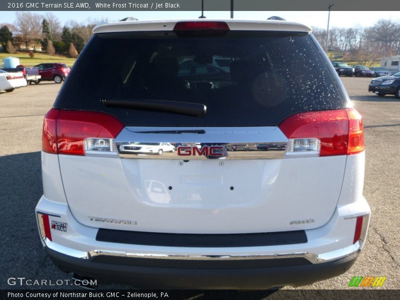 White Frost Tricoat / Jet Black 2016 GMC Terrain SLE AWD