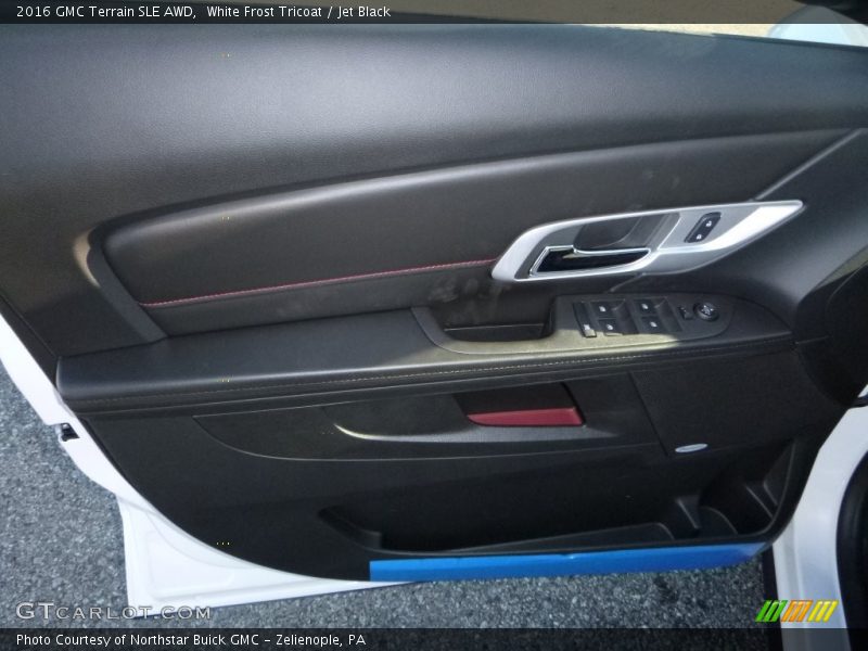 White Frost Tricoat / Jet Black 2016 GMC Terrain SLE AWD