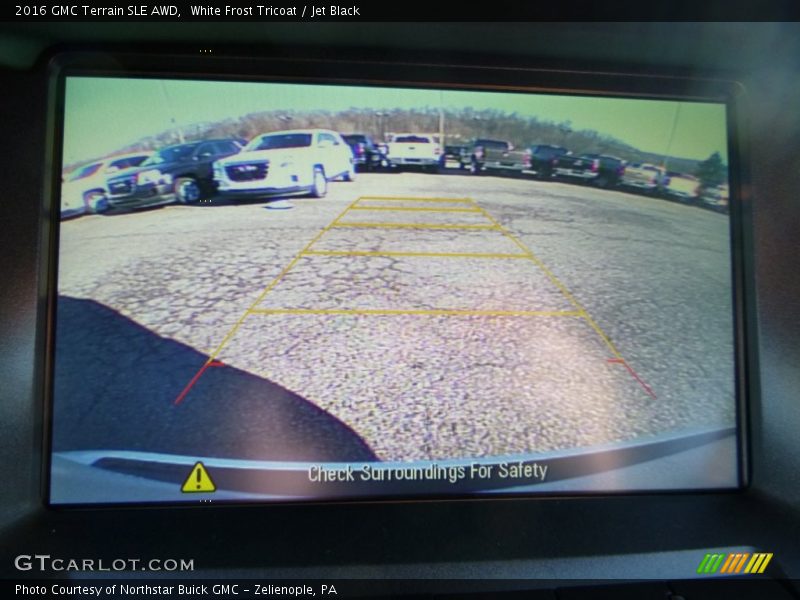 White Frost Tricoat / Jet Black 2016 GMC Terrain SLE AWD