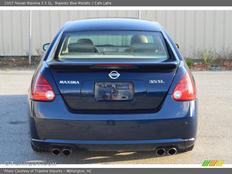 Majestic Blue Metallic / Cafe Latte 2007 Nissan Maxima 3.5 SL