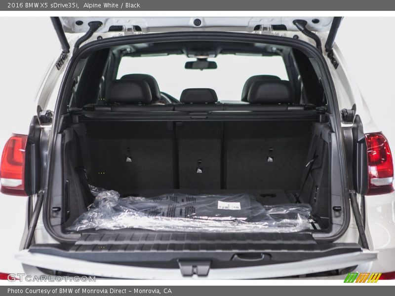 Alpine White / Black 2016 BMW X5 sDrive35i