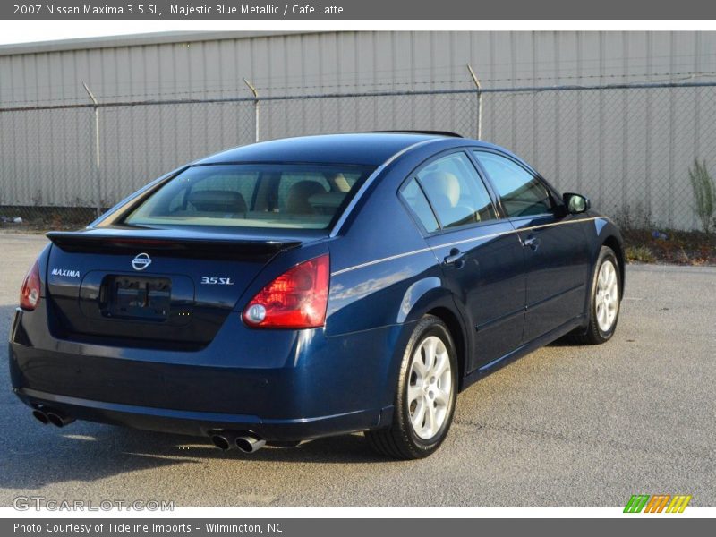 Majestic Blue Metallic / Cafe Latte 2007 Nissan Maxima 3.5 SL