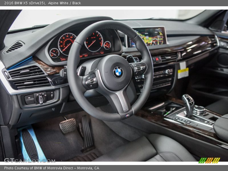 Alpine White / Black 2016 BMW X5 sDrive35i