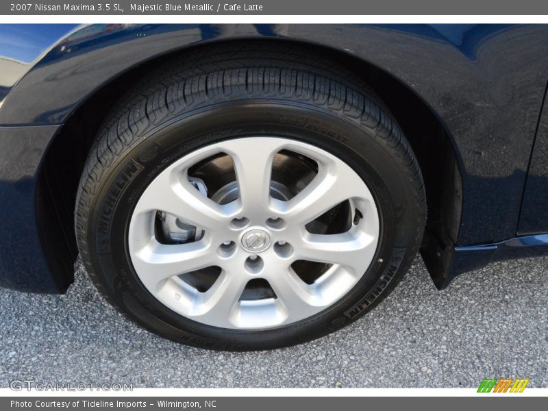 Majestic Blue Metallic / Cafe Latte 2007 Nissan Maxima 3.5 SL