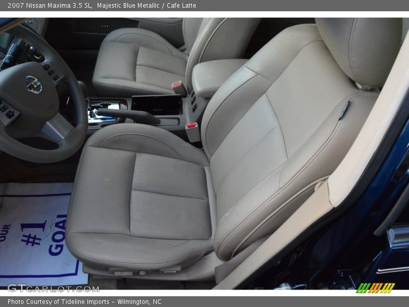 Majestic Blue Metallic / Cafe Latte 2007 Nissan Maxima 3.5 SL