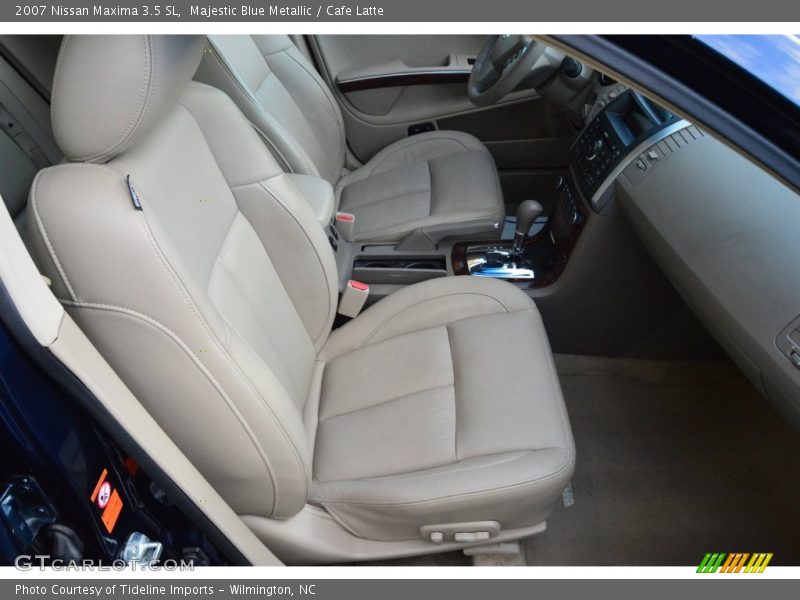 Majestic Blue Metallic / Cafe Latte 2007 Nissan Maxima 3.5 SL