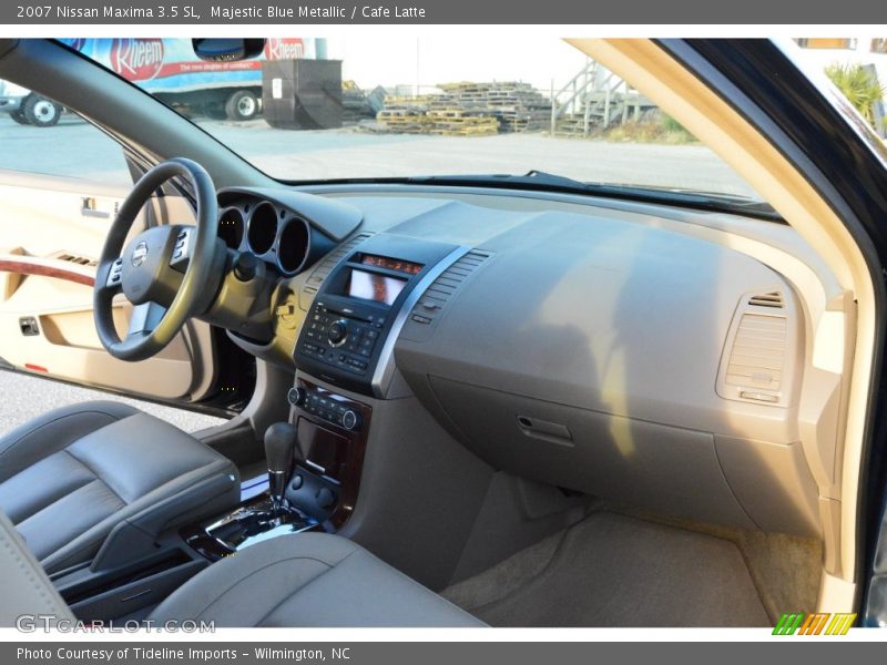 Majestic Blue Metallic / Cafe Latte 2007 Nissan Maxima 3.5 SL