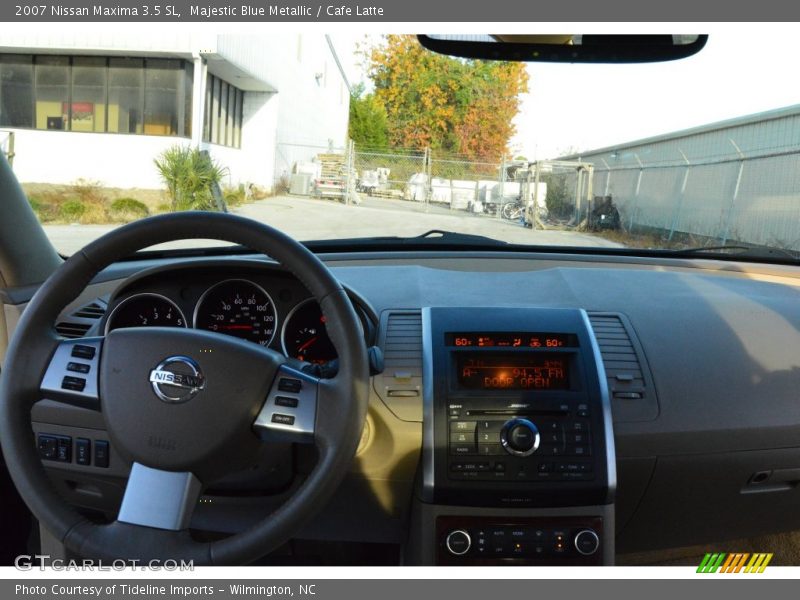 Majestic Blue Metallic / Cafe Latte 2007 Nissan Maxima 3.5 SL