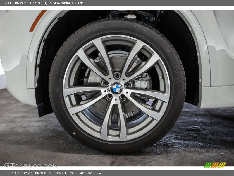 Alpine White / Black 2016 BMW X5 sDrive35i