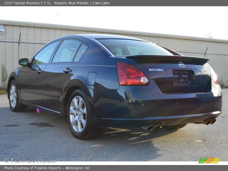 Majestic Blue Metallic / Cafe Latte 2007 Nissan Maxima 3.5 SL