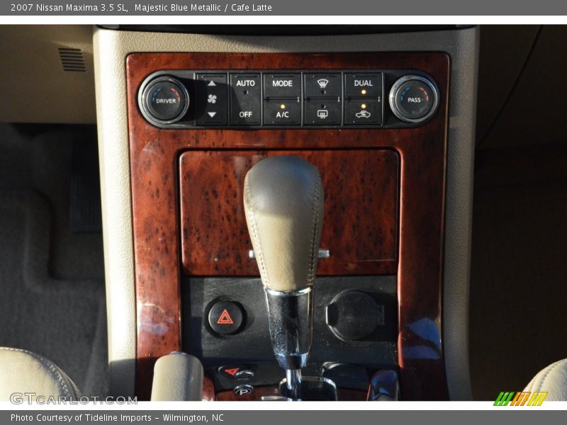 Majestic Blue Metallic / Cafe Latte 2007 Nissan Maxima 3.5 SL