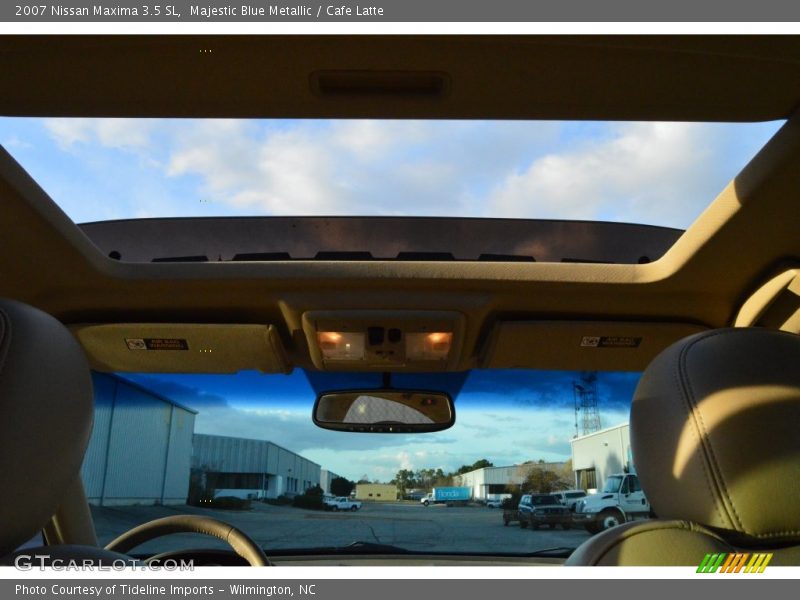 Majestic Blue Metallic / Cafe Latte 2007 Nissan Maxima 3.5 SL