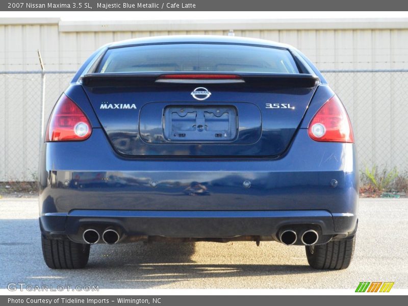 Majestic Blue Metallic / Cafe Latte 2007 Nissan Maxima 3.5 SL