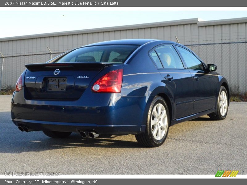 Majestic Blue Metallic / Cafe Latte 2007 Nissan Maxima 3.5 SL