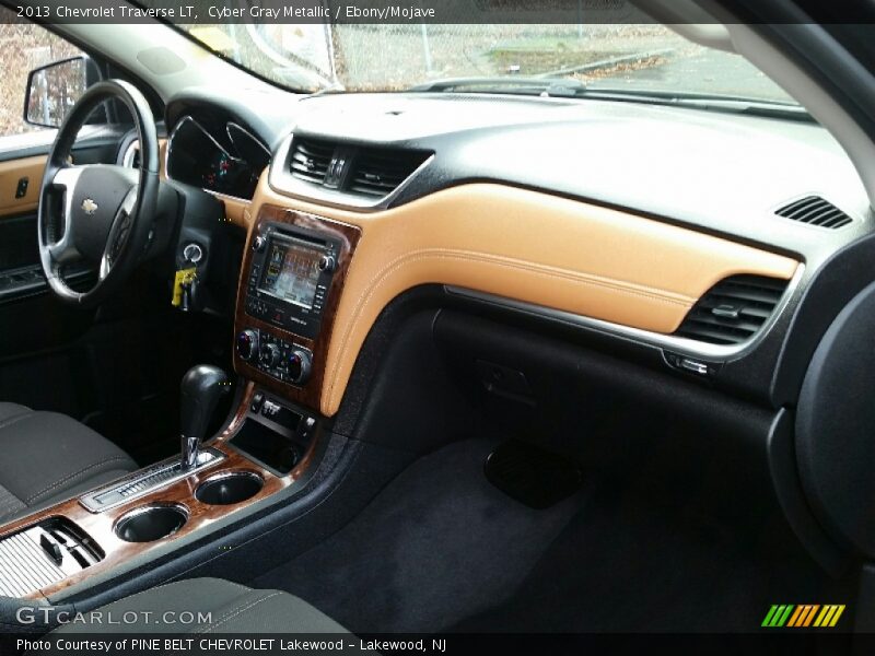 Cyber Gray Metallic / Ebony/Mojave 2013 Chevrolet Traverse LT