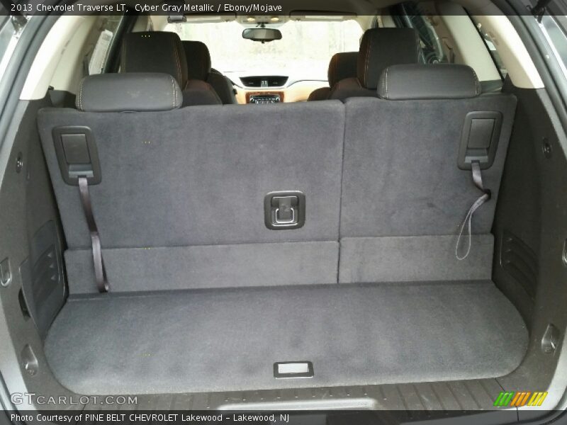 Cyber Gray Metallic / Ebony/Mojave 2013 Chevrolet Traverse LT