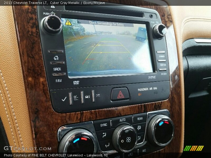 Cyber Gray Metallic / Ebony/Mojave 2013 Chevrolet Traverse LT