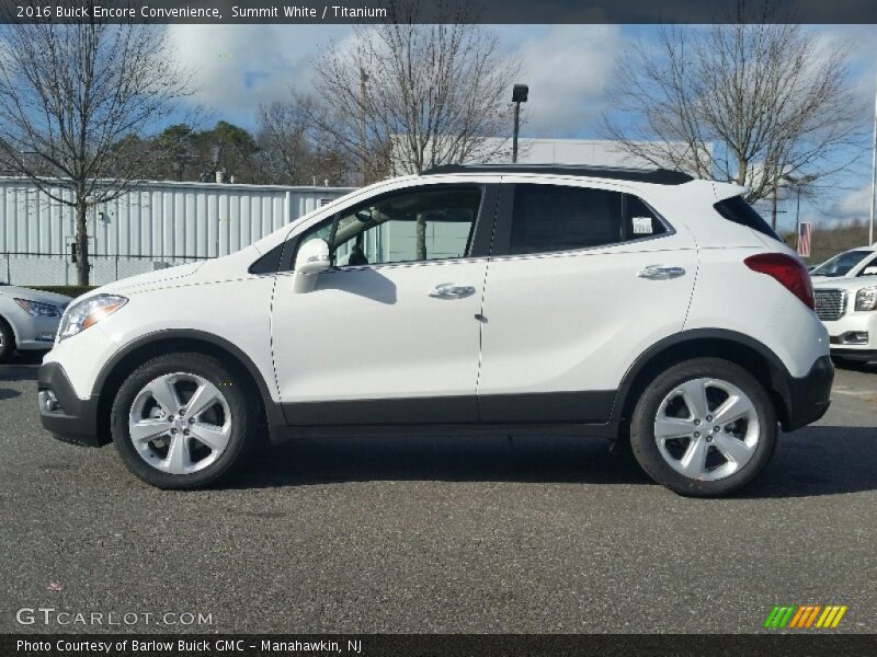 Summit White / Titanium 2016 Buick Encore Convenience