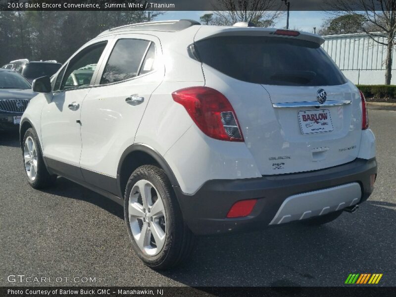 Summit White / Titanium 2016 Buick Encore Convenience