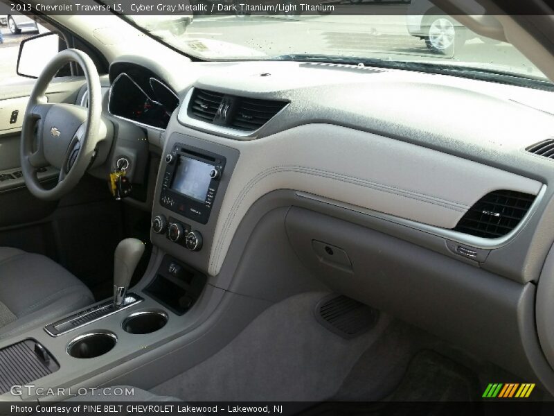 Cyber Gray Metallic / Dark Titanium/Light Titanium 2013 Chevrolet Traverse LS