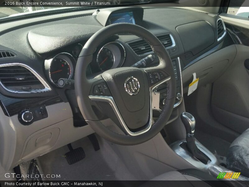 Summit White / Titanium 2016 Buick Encore Convenience