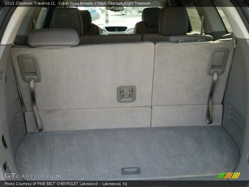 Cyber Gray Metallic / Dark Titanium/Light Titanium 2013 Chevrolet Traverse LS