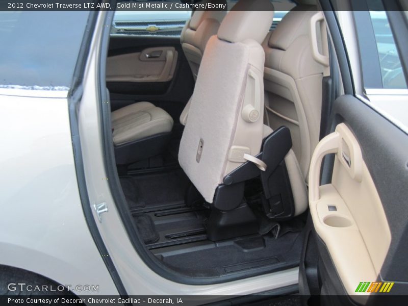 Gold Mist Metallic / Cashmere/Ebony 2012 Chevrolet Traverse LTZ AWD
