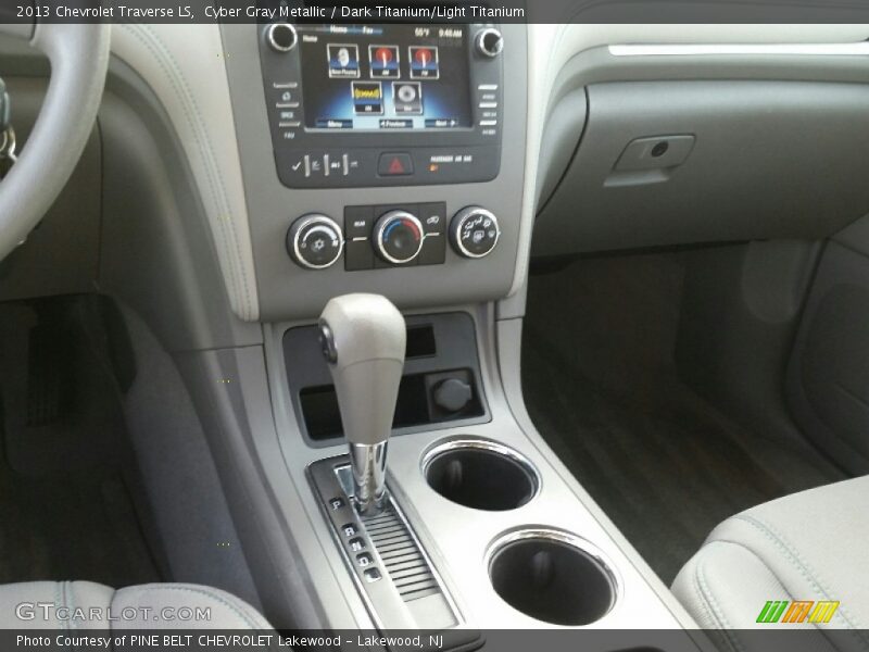 Cyber Gray Metallic / Dark Titanium/Light Titanium 2013 Chevrolet Traverse LS