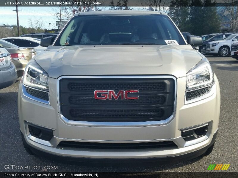 Sparkling Silver Metallic / Ebony 2016 GMC Acadia SLE