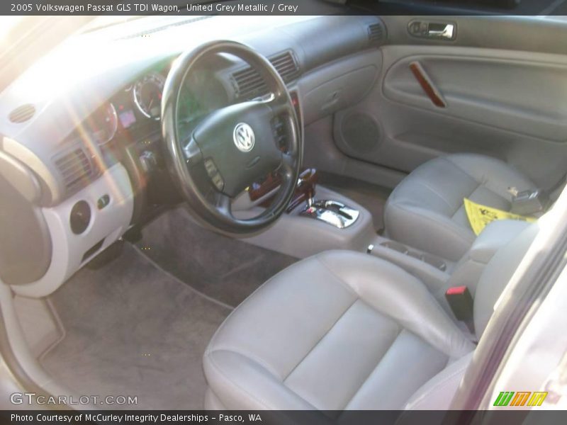 United Grey Metallic / Grey 2005 Volkswagen Passat GLS TDI Wagon