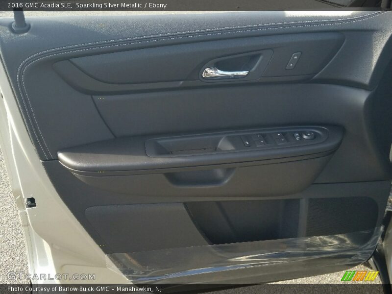 Sparkling Silver Metallic / Ebony 2016 GMC Acadia SLE