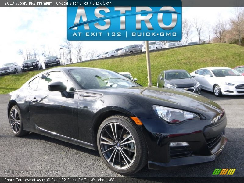 Crystal Black Silica / Black Cloth 2013 Subaru BRZ Premium