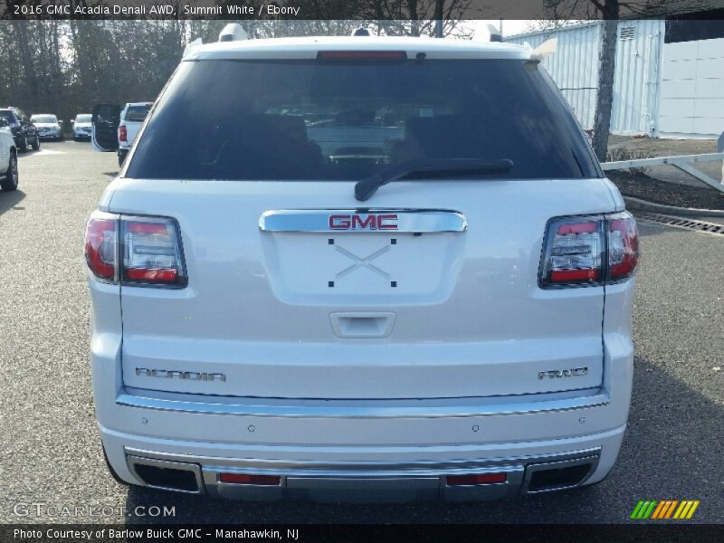 Summit White / Ebony 2016 GMC Acadia Denali AWD