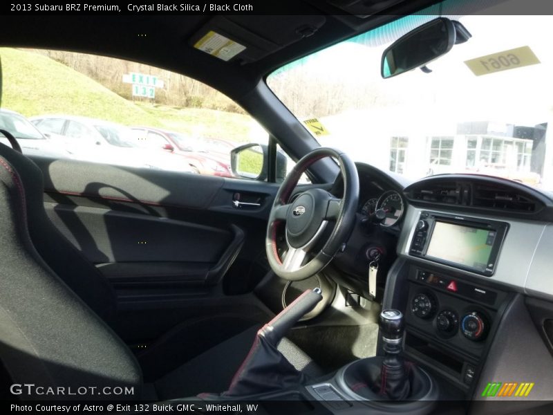 Crystal Black Silica / Black Cloth 2013 Subaru BRZ Premium