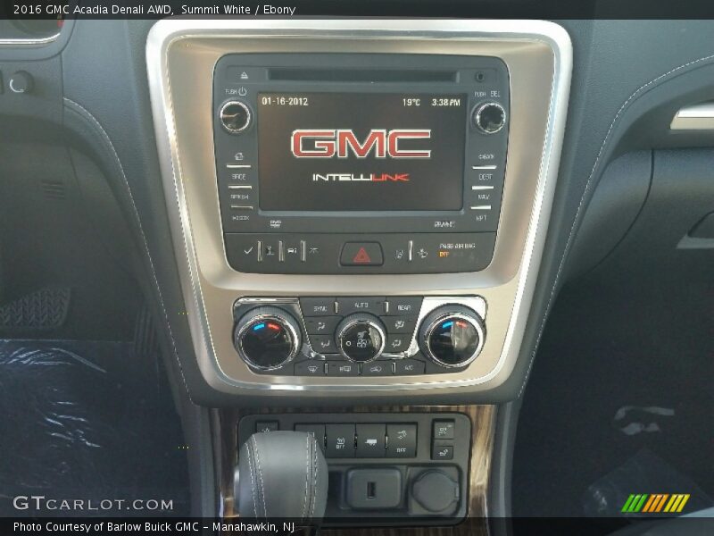 Summit White / Ebony 2016 GMC Acadia Denali AWD