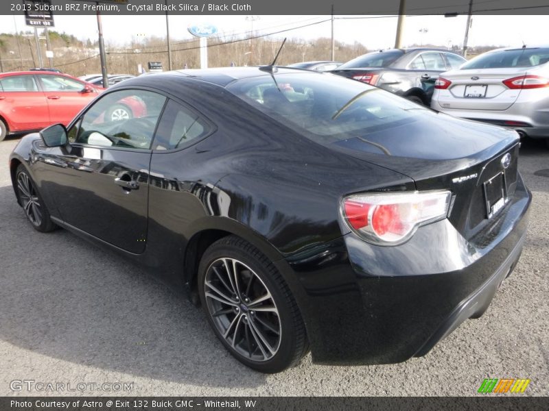 Crystal Black Silica / Black Cloth 2013 Subaru BRZ Premium