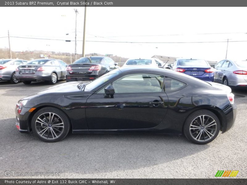 Crystal Black Silica / Black Cloth 2013 Subaru BRZ Premium