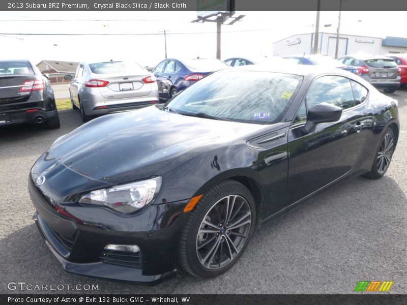 Crystal Black Silica / Black Cloth 2013 Subaru BRZ Premium