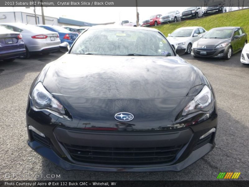 Crystal Black Silica / Black Cloth 2013 Subaru BRZ Premium